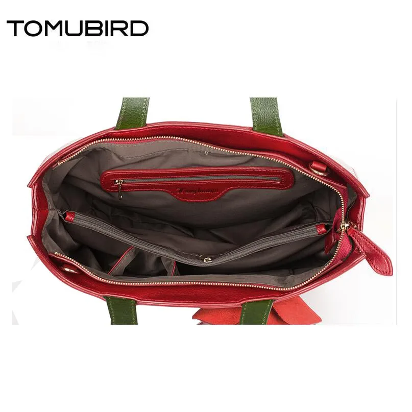 TOMUBIRD новый улучшенный дизайн из воловьей кожи вдохновленный цветами женская