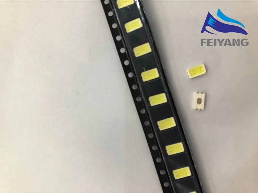 500 шт. для Сеульского 5630 SMD LED подсветка 5730 0 5 Вт 3В PLCC 4 холодный белый ЖК Подсветка