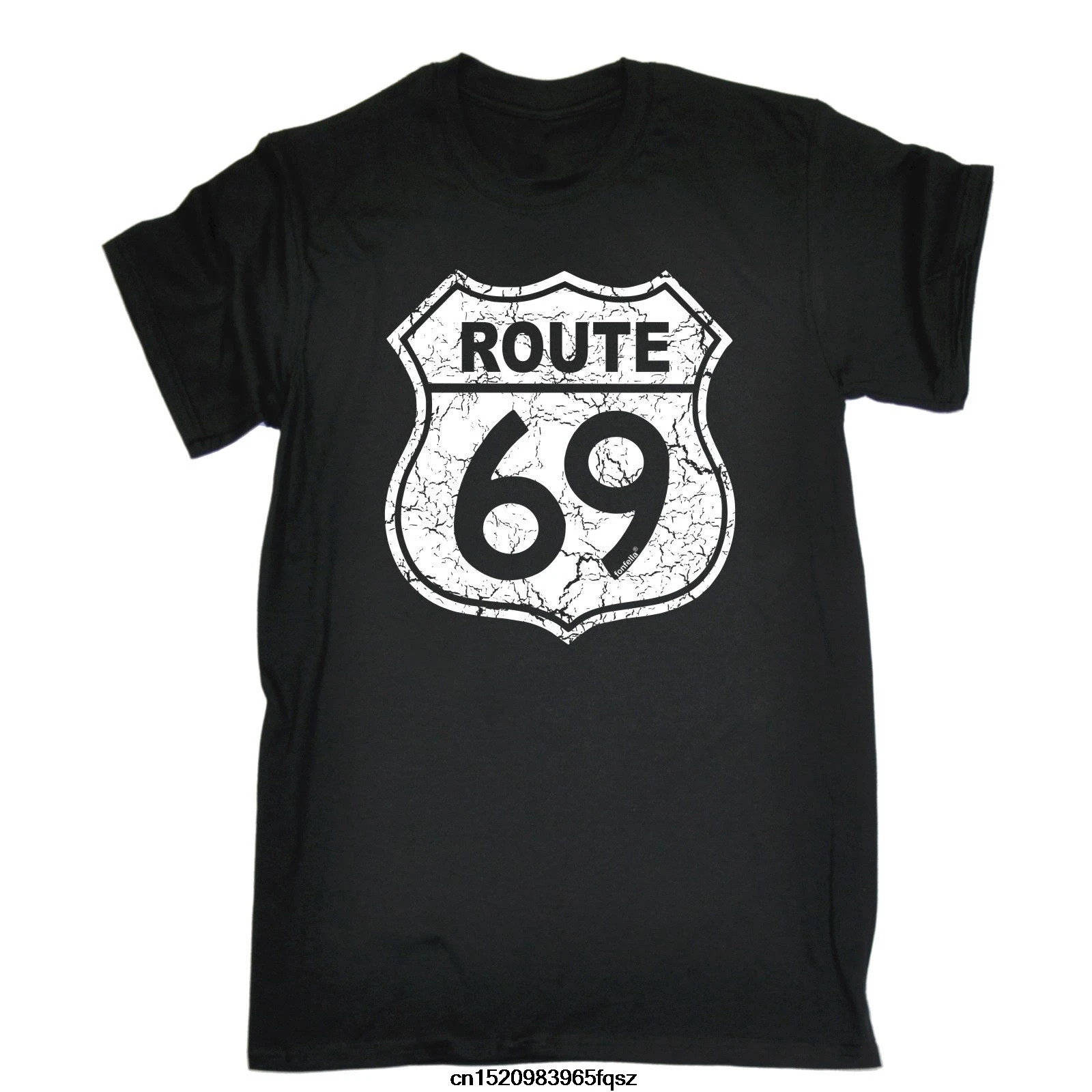 ROUTE 69 футболка грубая шутка шоссе США 66 дорога подарок 123 т забавный на день рождения модные футболки Летние