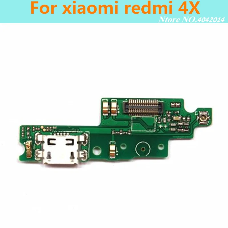 Шлейф для зарядного устройства Xiaomi Redmi 4X разъем Micro USB подключения с
