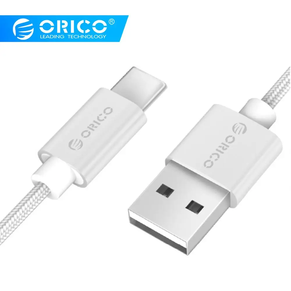 ORICO type-C USB кабель 2A USB C кабель передачи данных для быстрой зарядки type-C USB Кабель зарядного устройства для Nexus 5X, 6 P, OnePlus 2, Xiaomi USB-C