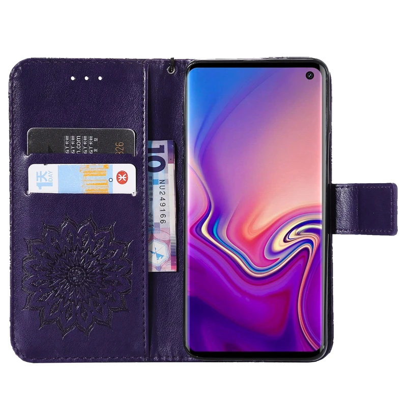Чехол-Кошелек из искусственной кожи с карманом для карт Samsung A3 2017 A5 A510 A6 plus A7 2018 A8 A9