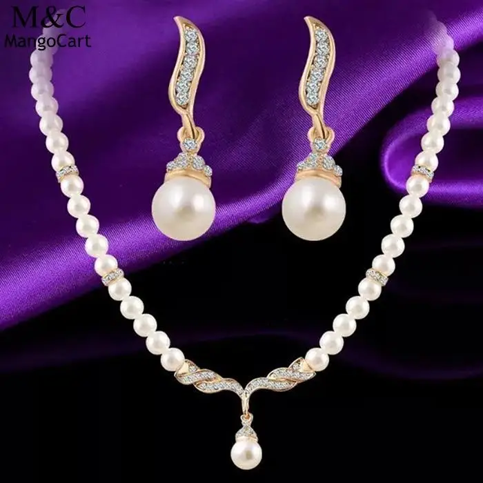 Жемчужина Крылья Ангела кристаллы бисер Jewelry колье подвески Колье Серьги