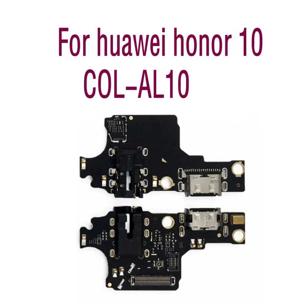 Новинка для huawei honor 10 honor 10 COL-AL10 usb зарядное устройство Порт док-станция разъем гибкий кабель с микрофоном сотового телефона