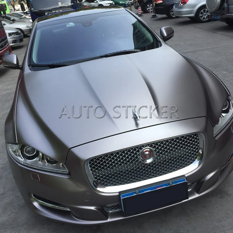 Серая металлическая виниловая жемчужная пленка для мотоцикла грузовика