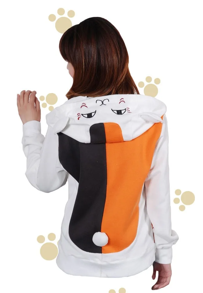 4 стиля Аниме Нацумэ Yuujinchou Nyanko Sensei Cat Косплей Толстовка куртка унисекс белый/черный с капюшоном флис пальто костюм