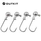OUTKIT 10 шт.партия, новый, высокое качество 1.5g2g3. Рыболовные крючки со свинцовой головкой, 5g5g7 г10 г14 г