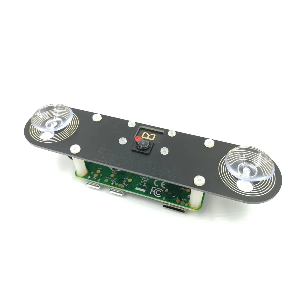 Visão da Câmera Módulo da Câmera + Ventosa Suporte para Raspberry Kit de Zero Nova Zero 5mp pi w