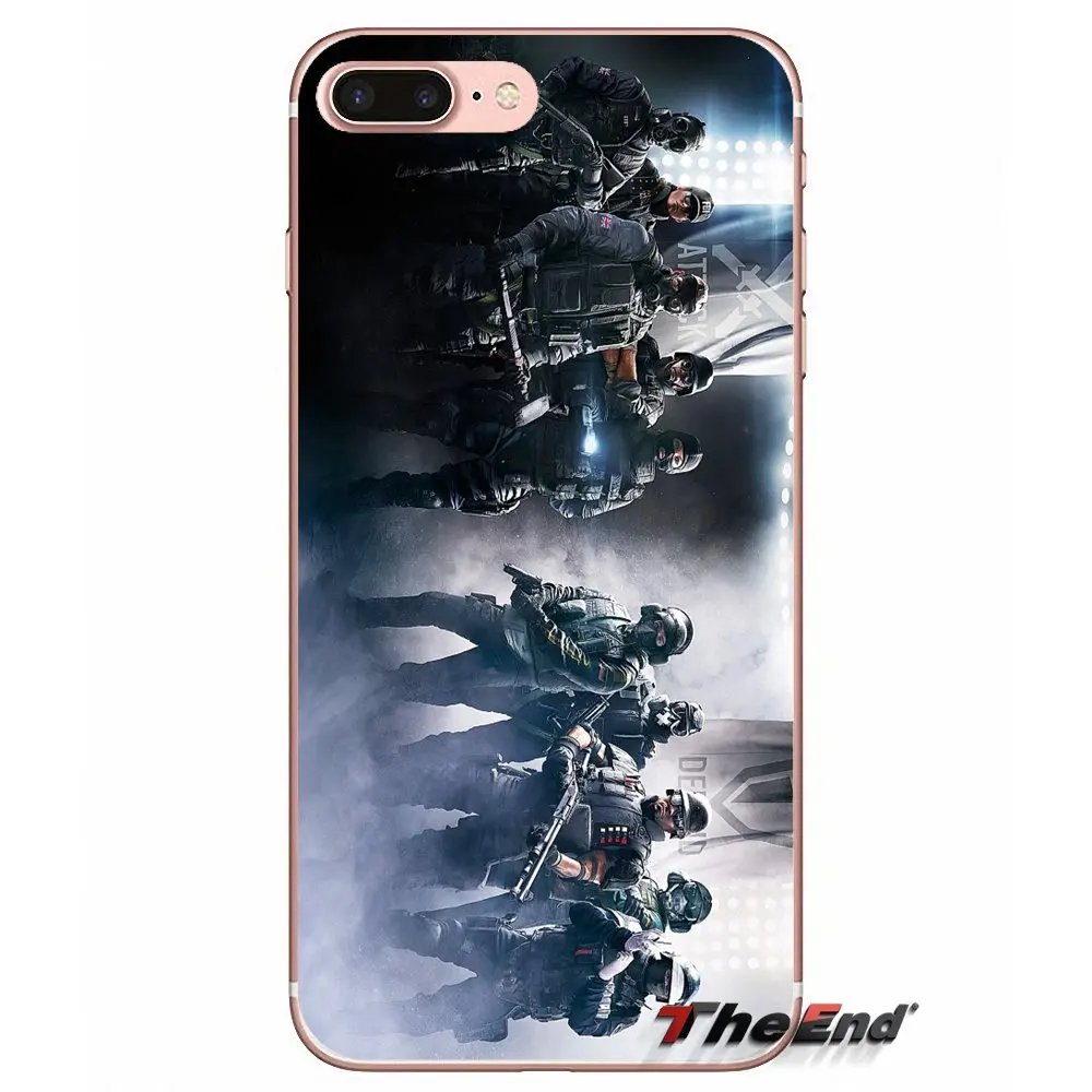 Чехол Rainbow Six Siege Operation Black Ice для Huawei Honor 7X V10 6C V9 6A Play 9 Mate 10 Pro Y7 Y5 P8 P10 Lite Plus GR5 2017 |