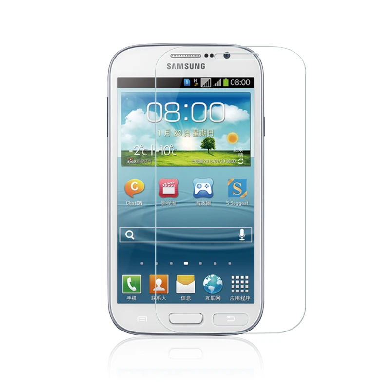 Пленка из закаленного стекла с круглыми краями для Samsung Galaxy Grand Neo/Plus/Dous Verre Trempe GT