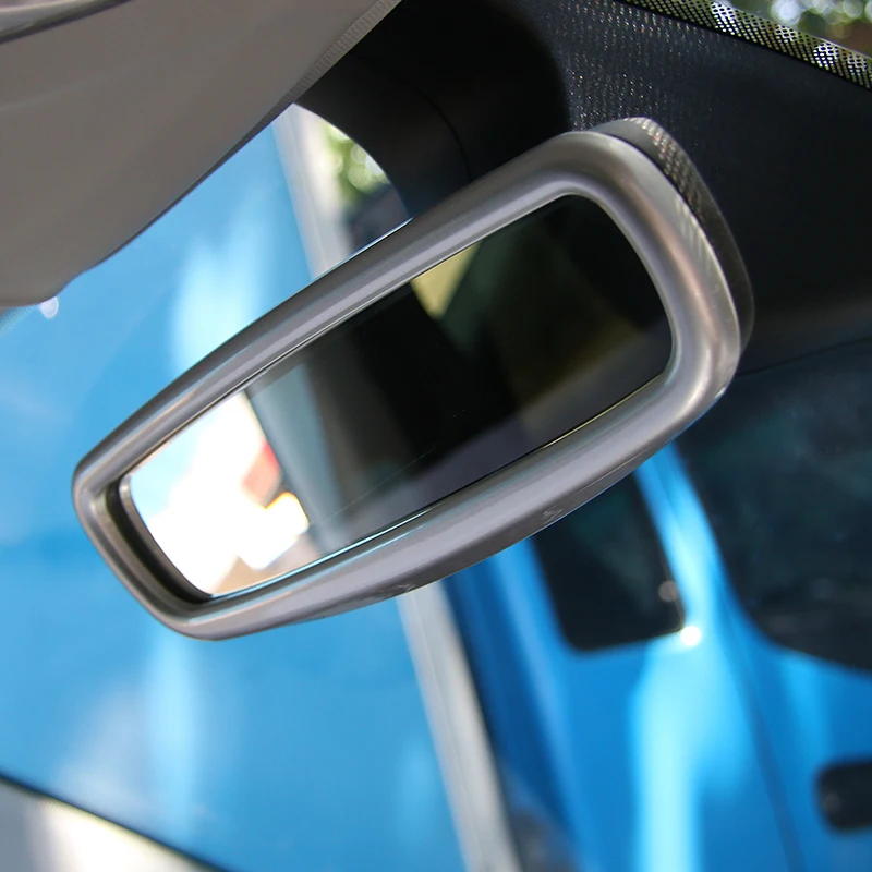 SHINEKA аксессуары для салона автомобиля Стайлинг Зеркало заднего вида украшение кольцо подходит для Jeep Compass ABS