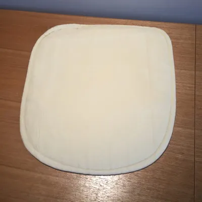 White Подушка для сиденья, обеденный стул, ткань для диванных подушек, европейская подушка для стульев, Красивая красочная ткань, коврик для обеденного стула, 1 шт - Цвет: White