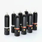 Hifi медный родиевый Hi-End RCA разъем