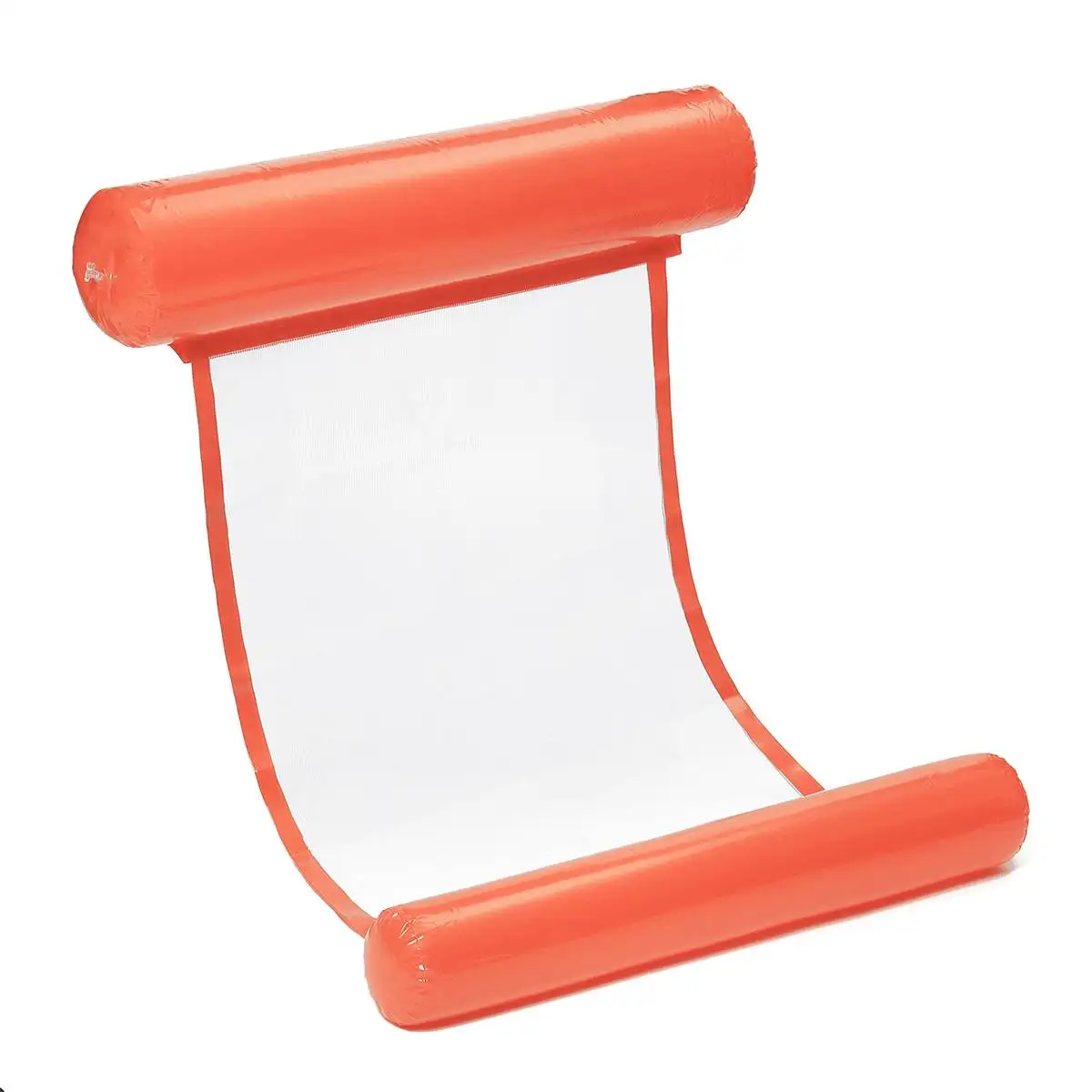 Floating bed orange Надувная плавающая кровать, плавающий бассейн, пенопластовый слинг, сетка, поплавок, стул, сетка для бассейна, вечерние детские кровати, коврик для отдыха - Цвет: Floating bed orange