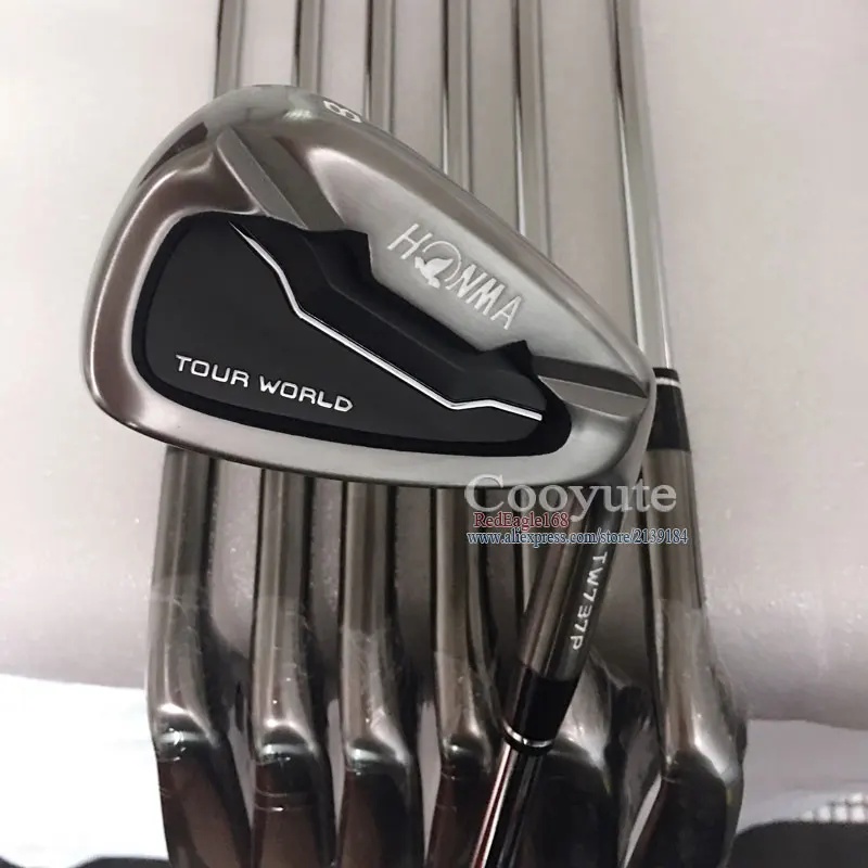 Новые клюшки для гольфа HONMA TW737P 4 910 мягкие железные черные R или S стальные набор
