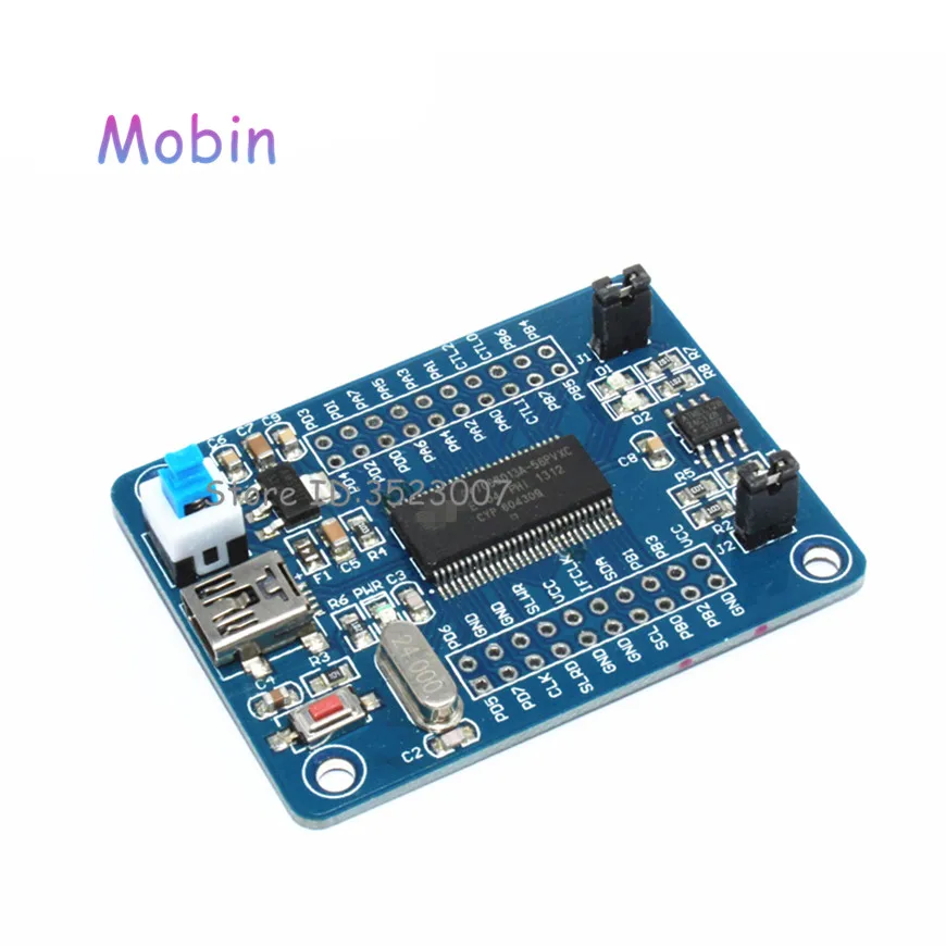 2 шт./лот EZ USB FX2LP CY7C68013A основная плата логический анализатор I2C Серийный и SPI