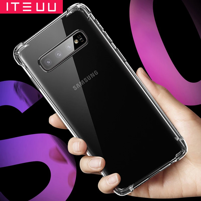 Противоударный чехол ITEUU для Samsung Galaxy S10E S10 S9 Plus | Мобильные телефоны и аксессуары