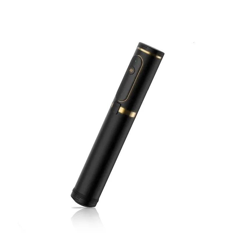 TRAVOR штатив монопод селфи палка Bluetooth портативный ручной селфи палка 3 в 1 для iPhone samsung huawei Xiaomi Android - Цвет: Black gold