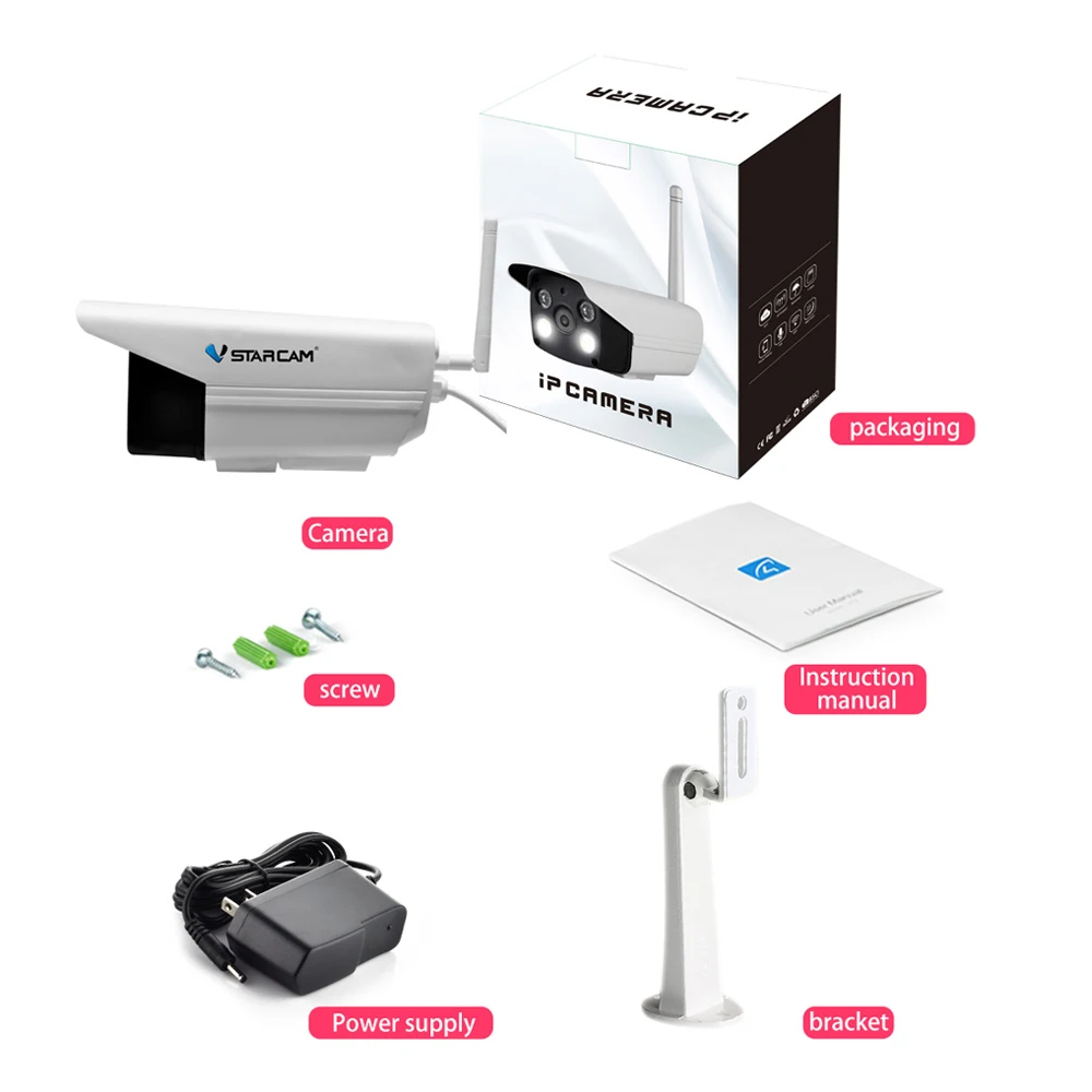 Vstarcam Новая Wi Fi IP камера HD 2MP/3MP Водонепроницаемая наружная полноцветная ночного