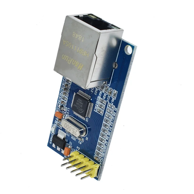 W5500 сетевой модуль Ethernet аппаратное TCP/IP 51/STM32 микроконтроллер программы по W5100