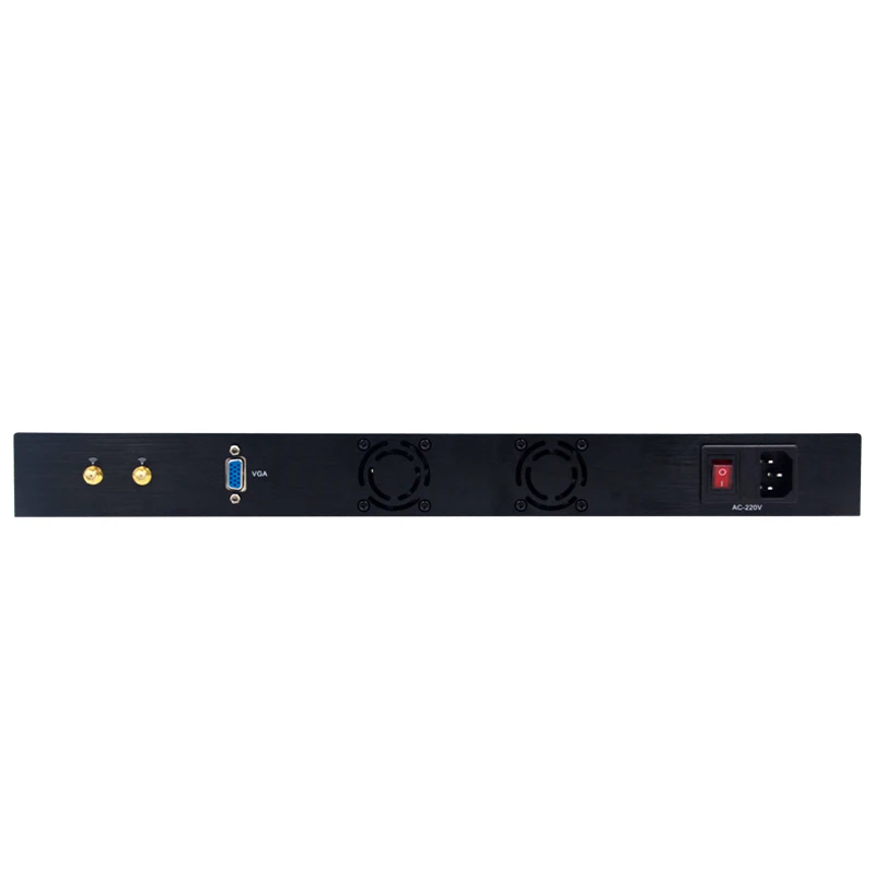Сетевой безопасности Мини ПК хосты с J1900 бортовой 2G/4G RAM 6 * LAN 1 VGA 2 WIFI антенный порт