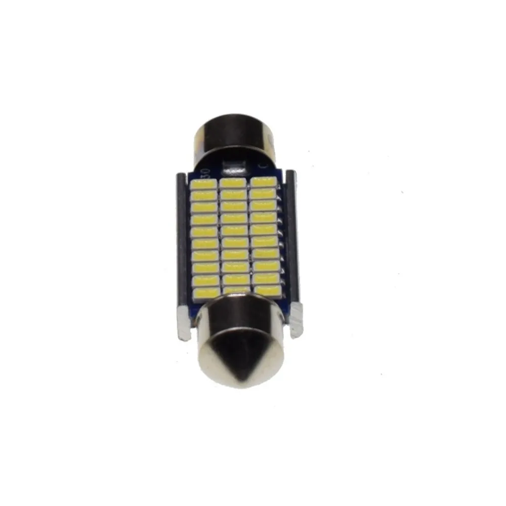 Купольная Светодиодная лампа C5W 3014 18 SMD 24 30 33 Sans Error Feston 10 шт. 12 В постоянного тока |