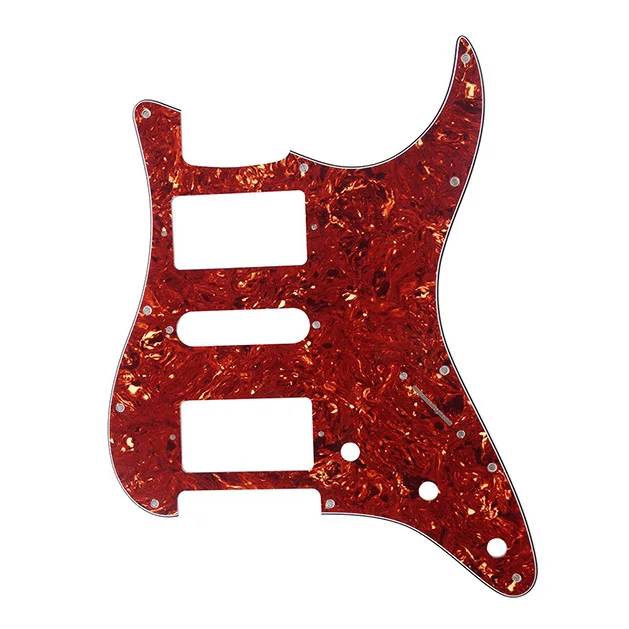 Качественная электрическая гитара Pickguard с 11 отверстиями, пластина с царапинами HSH PAF, катушка хамбакера для США \ Мехико Fd, гитара Stratocaster, запчасти