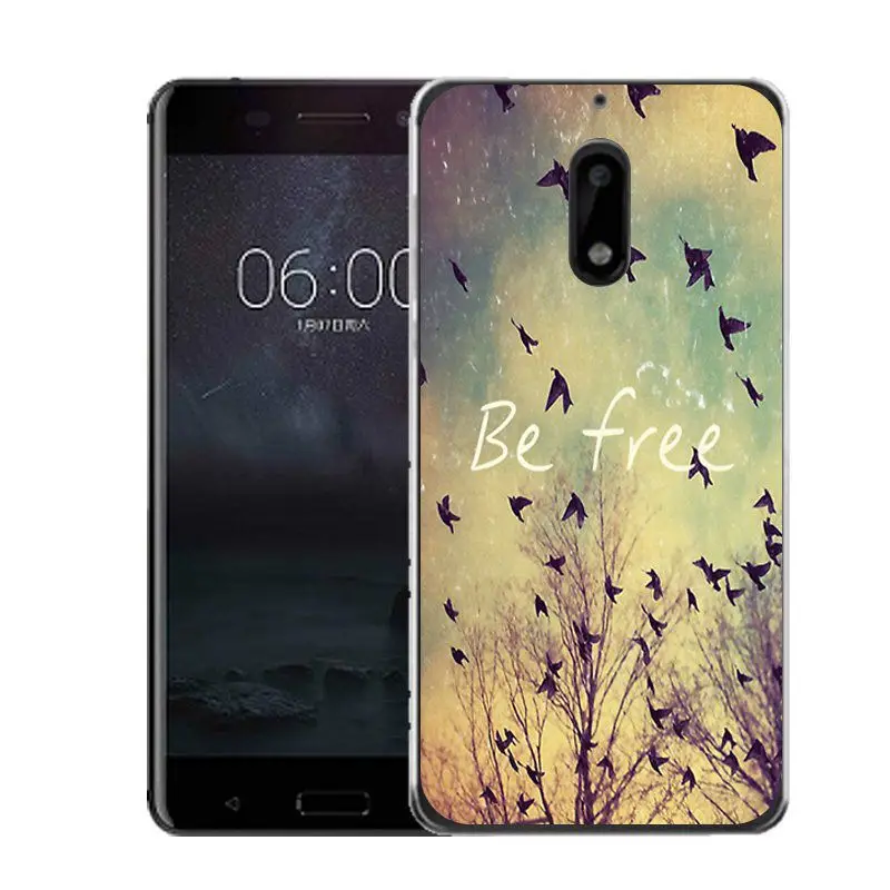 Qmswei Мягкий ТПУ чехол для телефона nokia3 nokia5 nokia6 nokia8 N540 N535 прозрачный защитный с