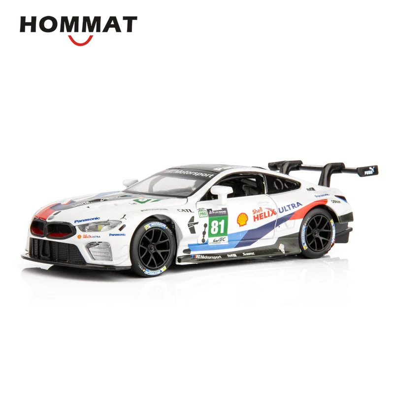 HOMMAT Simulation 1 \ 32 масштаб M8 GTE Le Mans гоночная модель автомобиля 1:32 Diecasts & Toy
