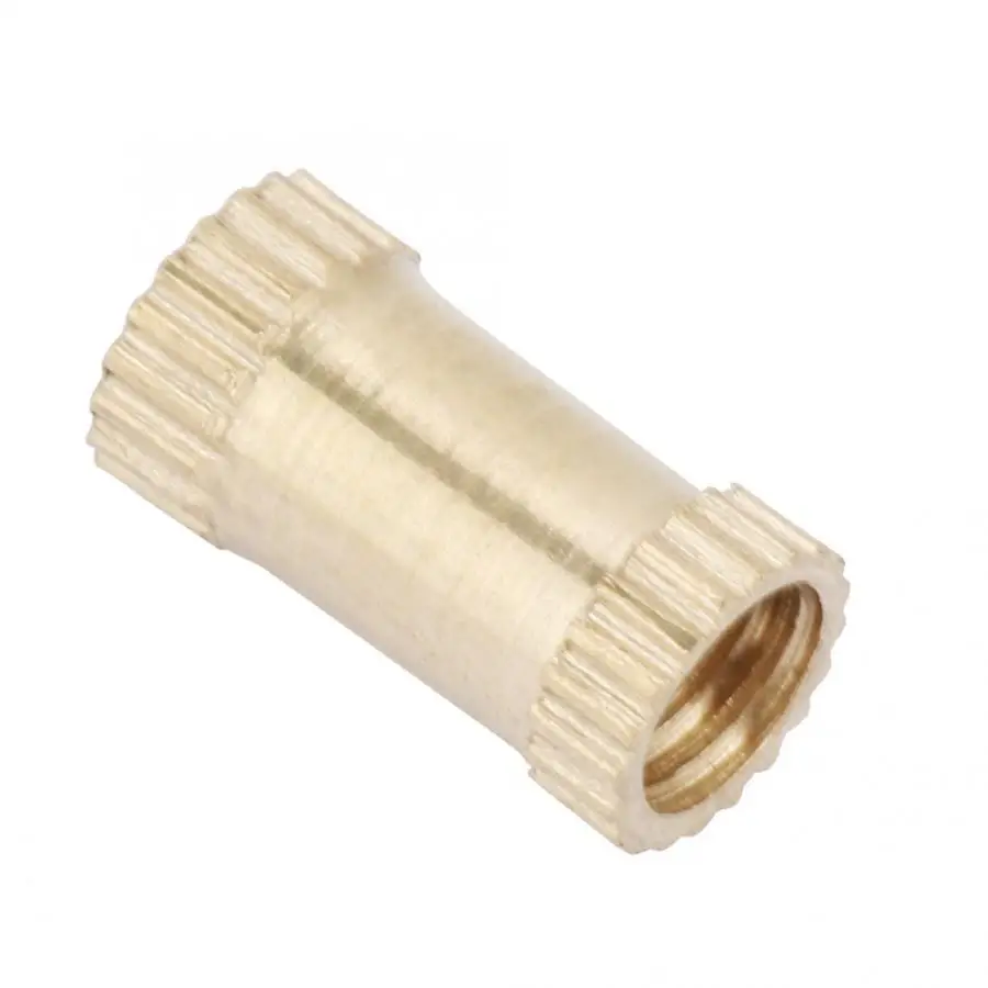t nut M4 Brass Cylinder Knurled Round Molded-in Insert Embedded Nuts nut for wood