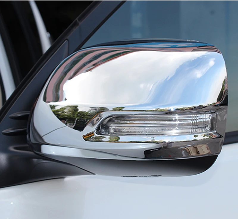 

2pcs For TOYOTA PRADO 2010-2018 Rearview mirror Decoration cover trim