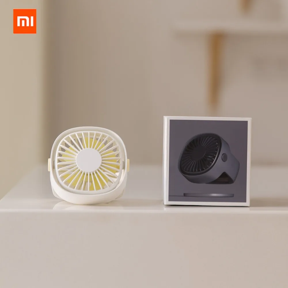 Портативный USB вентилятор xiaomi mijia Cafele мини настольный с зажимом бесшумный 3