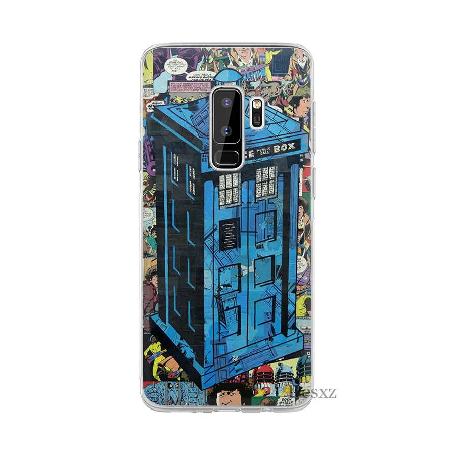 Gerleek голубого цвета в стиле ретро Жесткий Чехол для samsung Galaxy Note 9 8 S3 S4 S5 S6 S7 край S8 S9