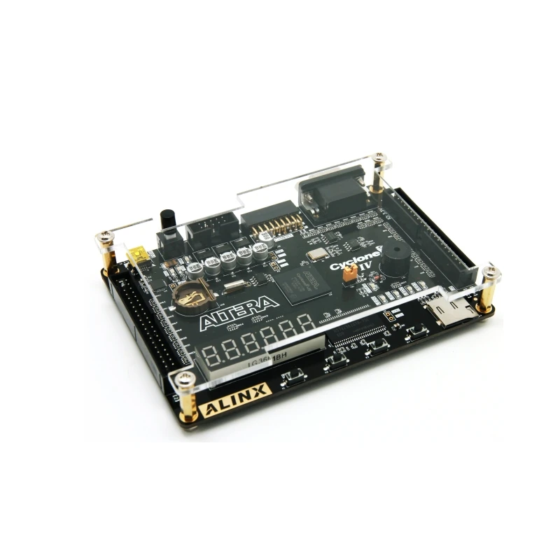 Макетная плата Alinx ALTERA FPGA Black Gold CYCLONE IV EP4CE6 с видеообучающим руководством |