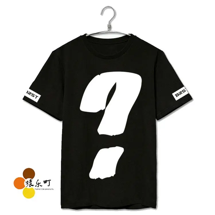 Футболка b2st с коротким рукавом и принтом чудовище|top tees|kpop t shirtt shirt |