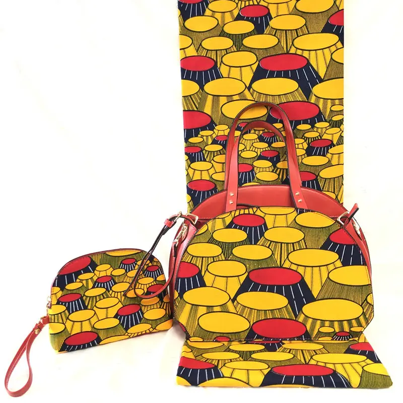 Лидер продаж итальянская женская вощеная ткань и сумка подходящий к набору