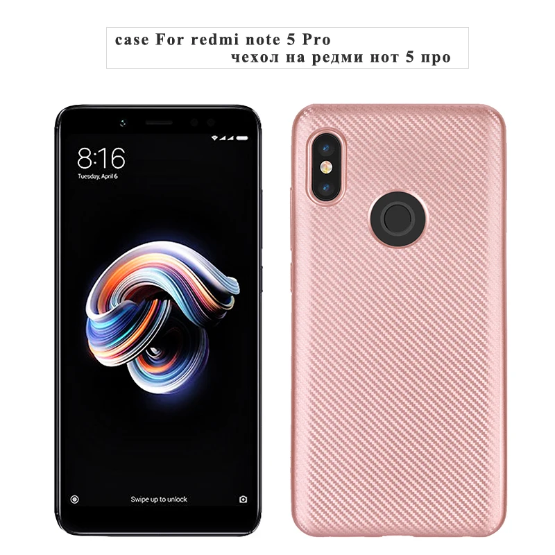 углеродные волокна узор силиконовый чехол на xiomi xiaomi redmi note 5 pro чехлы мягкий