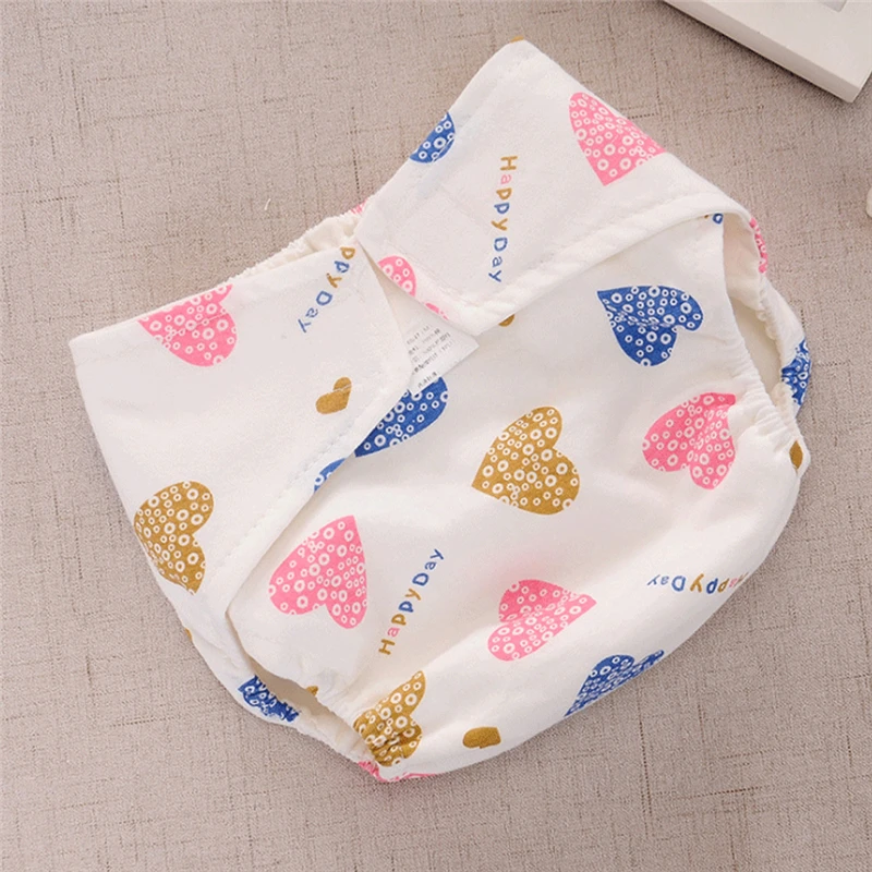 

Cotton Baby Training Pants Panties Newborn Infant Diapers Reusable Cloth Diapers Nappy Cover Washable Infants Children Underwear