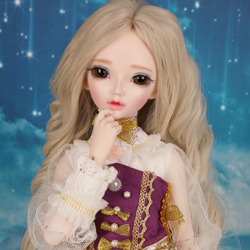 Полный комплект кукла 1/4 Bjd Sd модная Кукла из смолы с глазами для маленькой