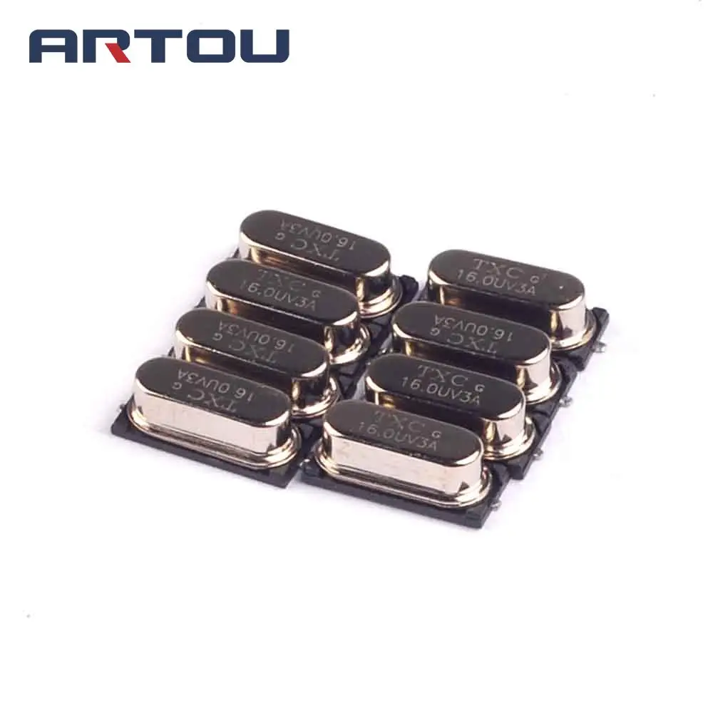 10 шт. 49SMD 16 000 МГц Пассивный кристаллический осциллятор SMD | Электронные компоненты