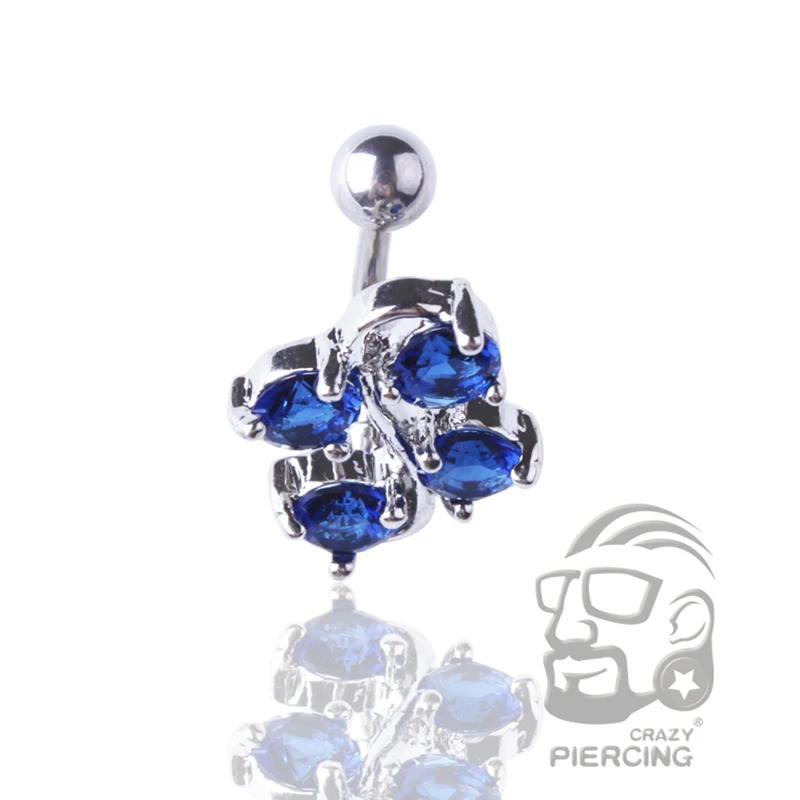 New Fashion Body Piercings Jewelery Grape Belly Nose Rings Sexy Bar Navel Perfumes Fine Jewelry | Украшения и аксессуары