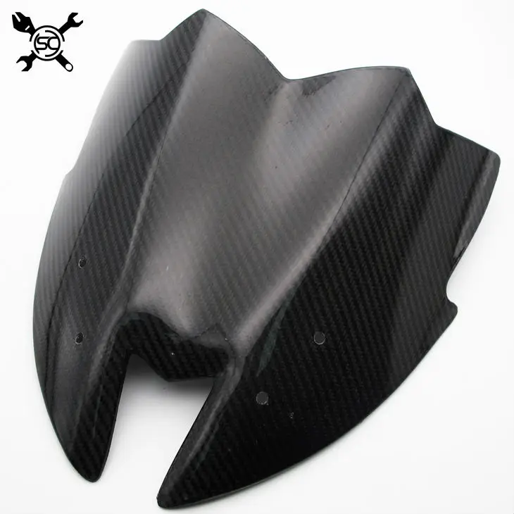 Мотоциклетный козырек из углеродного волокна для ветрового стекла подходит Kawasaki