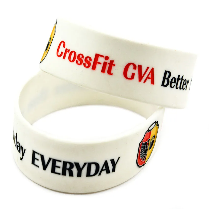 OneBandaHouse оптовые дешевые 1 дюймовый широкий силиконовый браслет|silicone bracelet