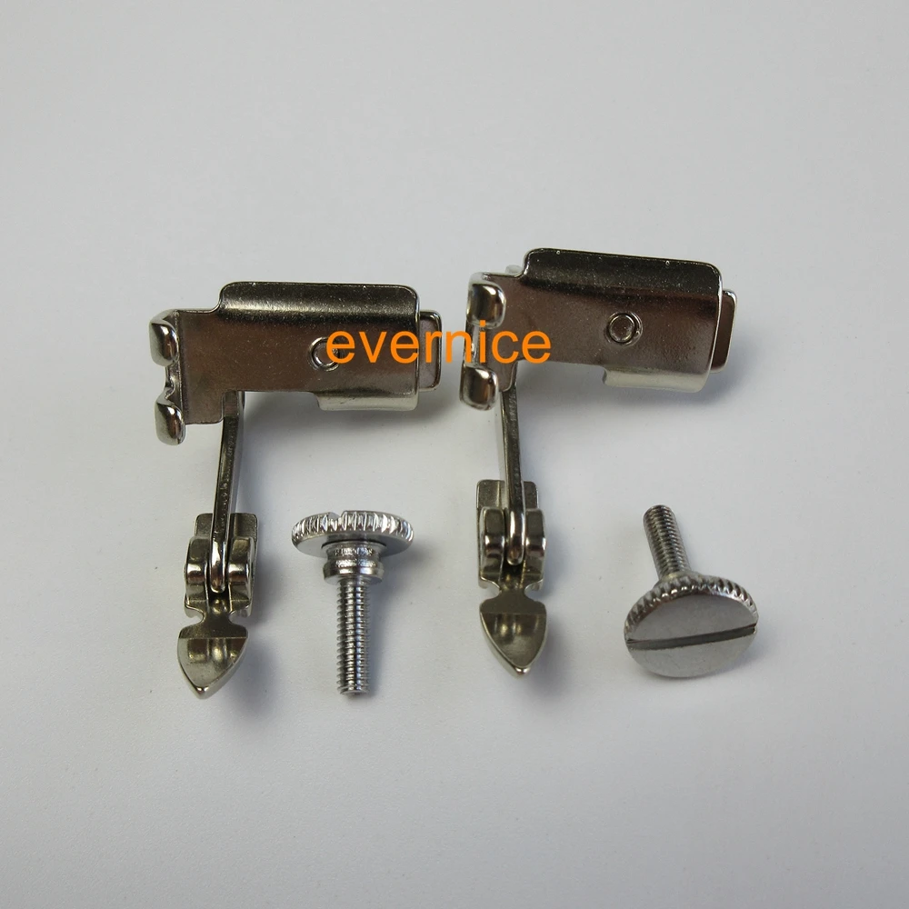 

2 Adjustable Narrow High Shank Zipper Cording Piping Foot For Necchi Brother