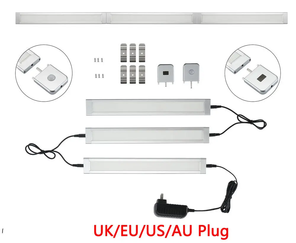 Светодиодная лента с ИК датчиком движения 30/45/60 см|night lamp|lamp forlamps for kitchen |