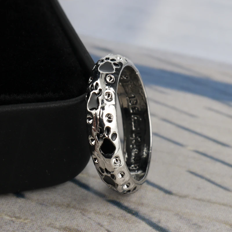 Кольцо для животных HEYu кольцо кошек и собак когда я с моим питомцем пальцев