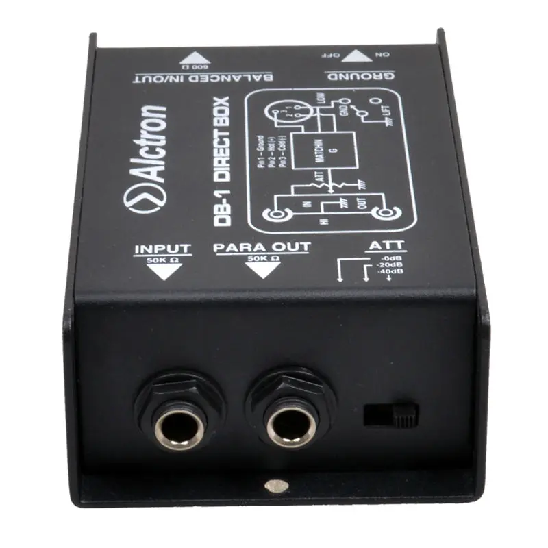 Alctron DB-1 DI Прямая Коробка Новое поступление Пассивный стерео прямая коробка-1