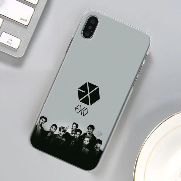 04 EXO band k-pop kpop чехол для телефона для Apple iPhone X XR 7 8 Plus 6 6s Plus XS MAX 11 Pro Max SE чехол для телефона Coque - Цвет: 04