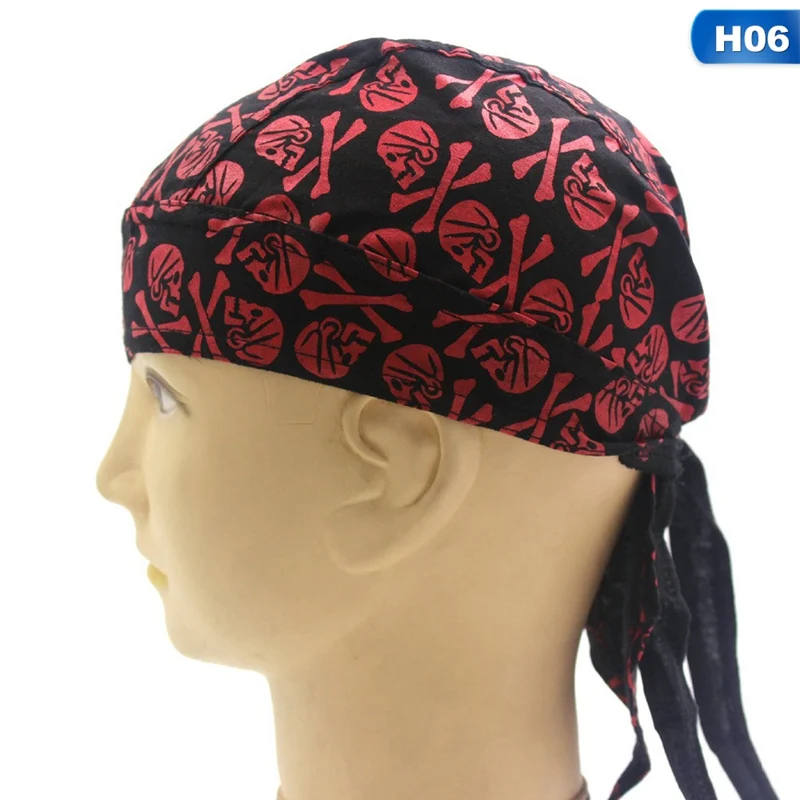 Открытый Кепки быстросохнущая чистая платок черепа головной убор повязка на