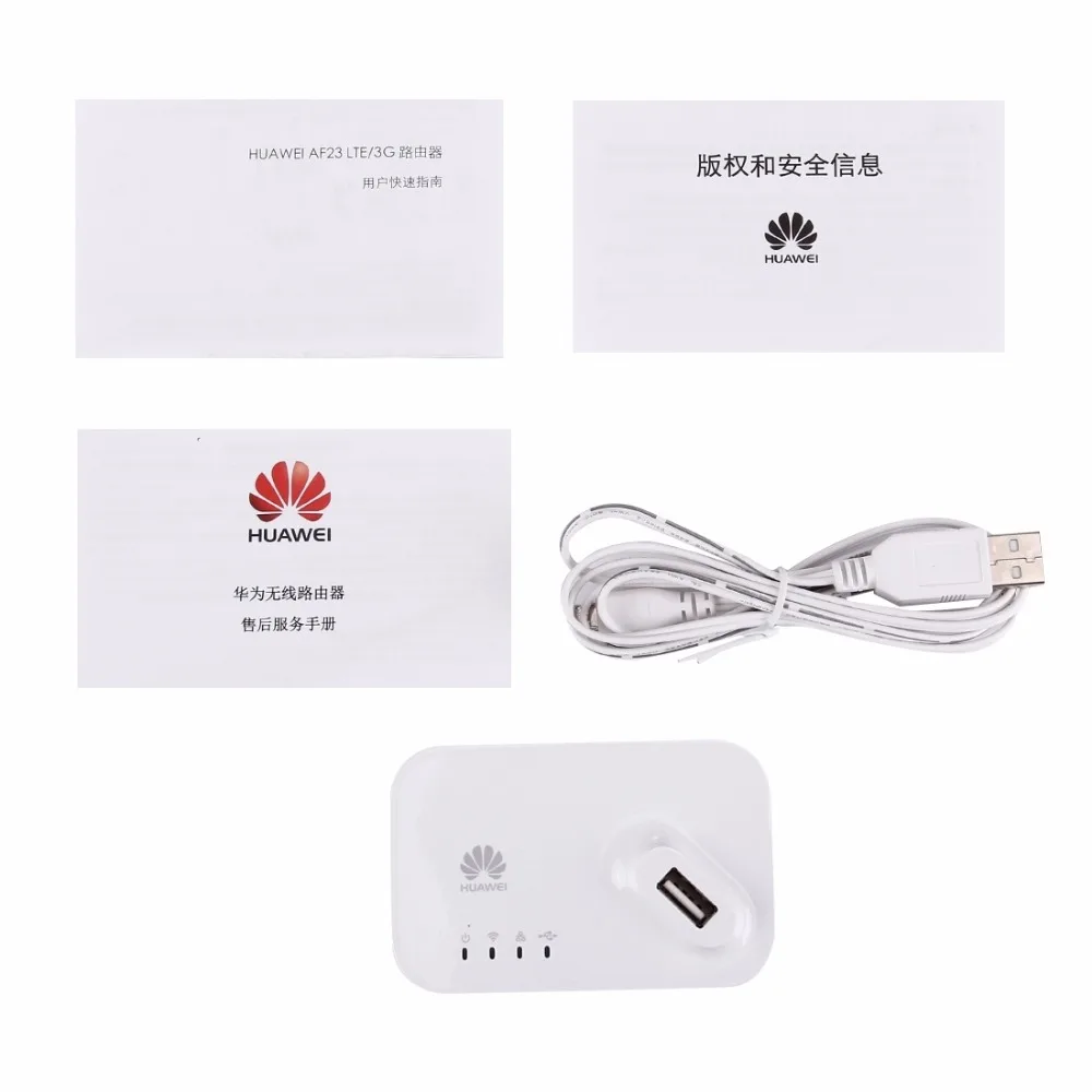 HUAWEI AF23 4G LTE/3G Мини Мобильный 300 Мбит Wi-Fi Маршрутизатор поддержка USB Доля знак